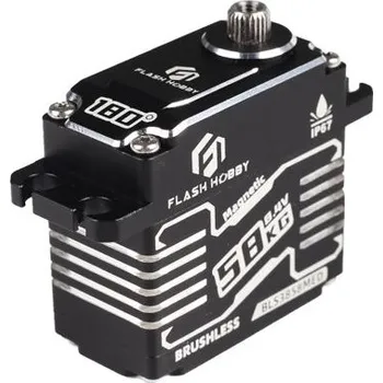 RC vybavení Programovatelné servo FH-BLS3858MED 8.4V/ 58kg - magnetický enkodér - Flash Hobby