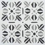 Vinylové samolepící podlahové čtverce kubický vzor 274-5068