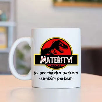 Hrnek Mateřství Jurský park