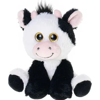 plyšák M.T. Farma plyšové zvířátko sedící 14 cm na baterie se zvukem - 5 druhů Zvířátko: Kráva