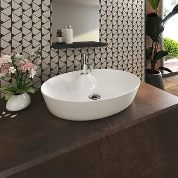 Umyvadlo Aquatek Billy keramické umyvadlo 56 x 41,5 x 11 cm