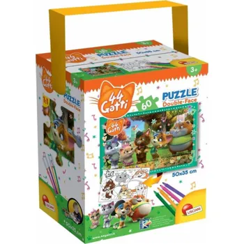 Dětské zboží Lisciani Puzzle s rukojetí 24 44 Kočky 4