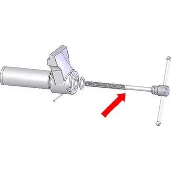 Svěrák Kompletní vřeteno (šroub Tr18x4) náhradní díl YORK 100 {poz.1} - YK-ND-11-00-15-01