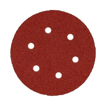 Brusný papír Smirdex 330 duroflex kruhová matrice 150 mm 6 otvorů P150