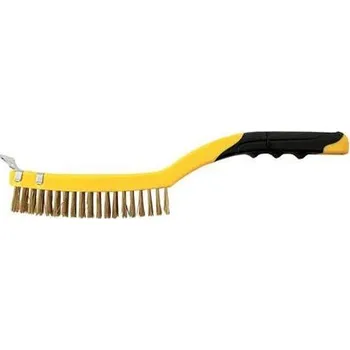 Drátěný kartáč Top Master Pro Měděný drátěný kartáč 4 řady 350mm TMP - TM-390803