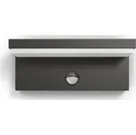 PHILIPS venkovní LED svítidlo Bustan se senzorem antracit (16484/93/P3) 16484/93/P3