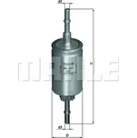MAHLE ORIGINAL Palivový filtr KL458