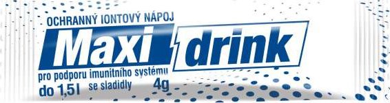 Ochranný a iontový nápoj Maxi Drink, 20 ks