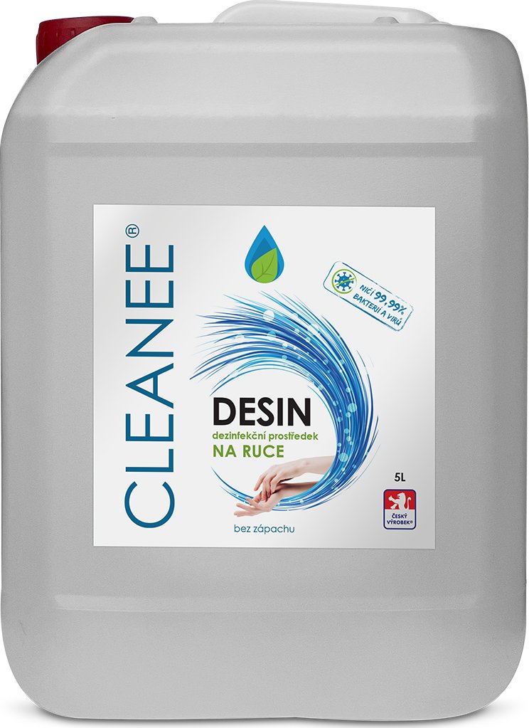 CLEANEE desin - dezinfekce na ruce 5L