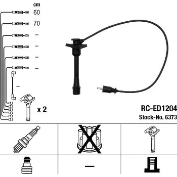 Zapalovací kabel NGK Sada kabelů pro zapalování 6373