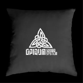 Dekorativní polštářek TEKNOSHOP Opidum Sound Eye tekno polštářek s potiskem zelený