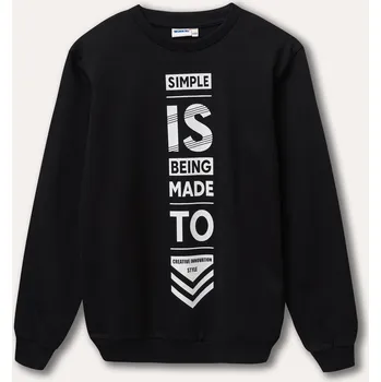 Chlapecká mikina Chlapecká mikina - Winkiki WTB 22119, černá Barva: Černá, Velikost: 152