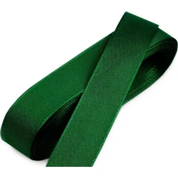 Stuha taftová šíře 15 mm, barva 315 zelená tm.