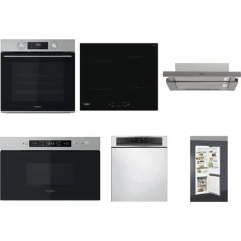 Domácí spotřebič WHIRLPOOL OMK58CU1SX + WHIRLPOOL WS Q2760 BF + WHIRLPOOL AKR 5390/1 IX + WHIRLPOOL MBNA910X + WHIRLPOOL WBC 3C34 PF X + WHIRLPOOL ART 66112