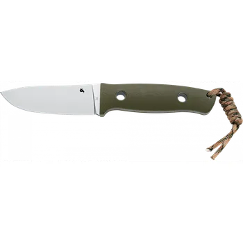 Pracovní nůž FOX Vesuvius, pevný nůž s pouzdrem, zelený BF-710 D2 OD
