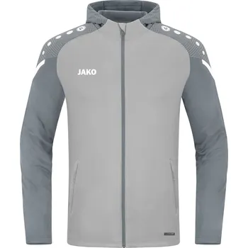 JAKO PERFORMANCE bunda s kapucí šedá