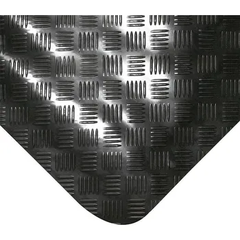 Rohožka Černá gumová protiúnavová protiskluzová antistatická rohož - 10 m x 140 cm x 0,3 cm