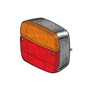 Osvětlení automobilu Zadní světlo VAN WEZEL 9902920