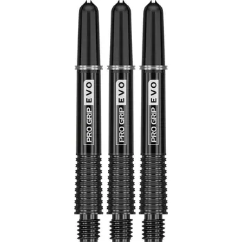 Příslušenství pro šipky Target - darts Násadky Pro Grip EVO - midi - black
