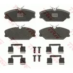 TRW Sada brzdových destiček, kotoučová brzda GDB1405