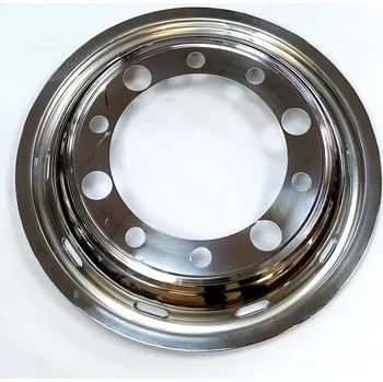 Poklice na kolo Kryt kola / poklice 22,5" přední, nerez pro nebalónové disky