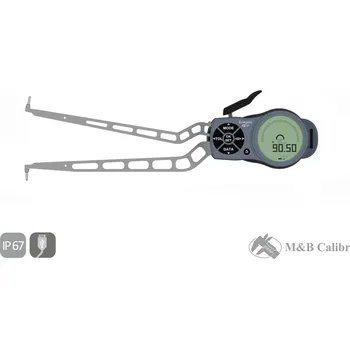 Digitální úchylkoměr 90/0,01 mm pro vnitřní měření drážek IP67 KROEPLIN