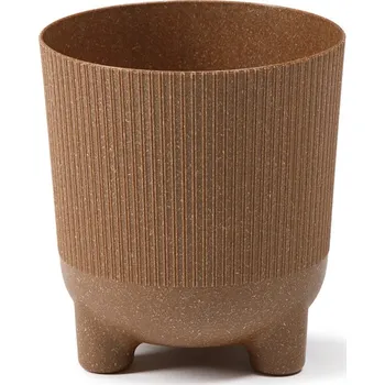 Květináč Plastový květináč Aria jumper ECO wood 160 mm, natur (136277 007 LA220 ARIA natur jumper ECO160)
