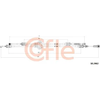 COFLE Tažné lanko, ruční převodovka 102462