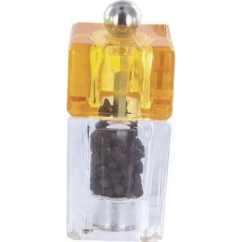 Kuchyňský mlýnek de Buyer Cha Cha mlýnek na pepř 5 cm, oranžový | D-P281-098384