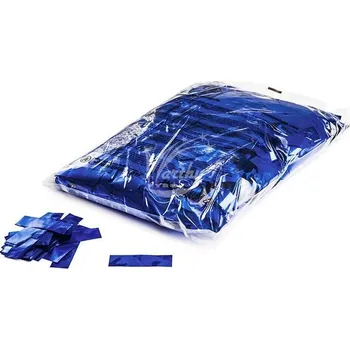 Konfeta Metalické konfety - modré