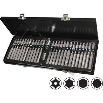 Klíč Kombinovaná sada inbus, Torx vrtané, Torx nevrtané, XZN, 54 dílů