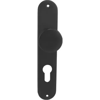 MPK - KOULE PEVNÁ - SO PZ otvor pro vložku, 90 mm, koule pevná ks BS - Černá matná