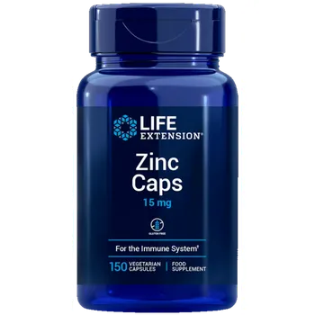 Life Extension Zinc Caps 15 mg 150 cps.
