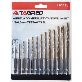 Vrták Tagred TA1115 1,5-6,5 mm 13 ks