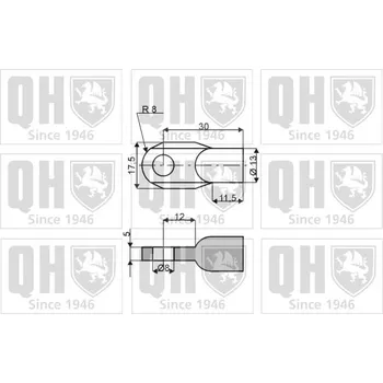 Příslušenství karosérie QUINTON HAZELL Pneumatická pružina, Zavazadlový/nákladní prostor 128489