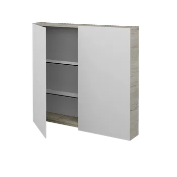 Koupelnový nábytek Dřevojas Dvoudveřová galerka PREMIUM GA2E 80 - D05 Oregon