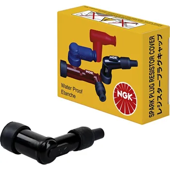 Zapalovací a žhavicí svíčka NGK fajfka na zapalovací svíčky ebonitová ohnutá (90) barva černá (NR 8060) (NGK fajfka na zapalovací svíčky ebonitová ohnutá (90) barva černá (NR 8060))