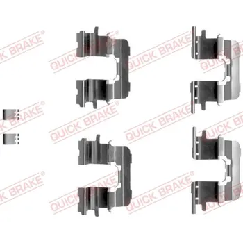 Brzdový komplet QUICK BRAKE Sada příslušenství, obložení kotoučové brzdy 109-1290