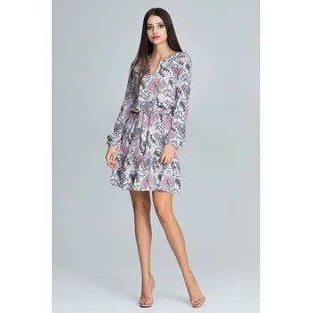 Dámské oblečení Lehké, vzdušné šaty s páskem M597´ Velikost: L/XL, Barva (Varianta): 79