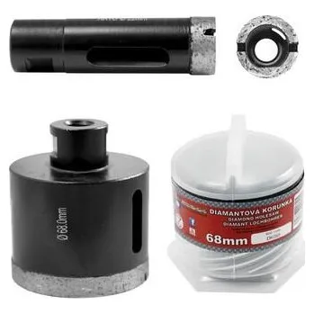 Vrták NÁSTROJE CZ Korunka diamantová 12mm s upínáním M14 - DK012