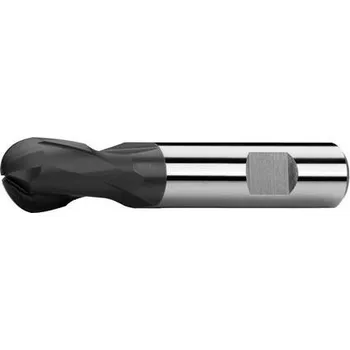 Fréza ZPS-FN Fréza kopírovací R=½D Ø9x21x61, Z2, DIN 1889, HSSE-PM ,AlTiN, - ZPS-510417-090-ALTIN