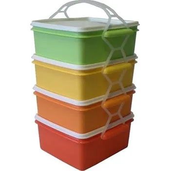 Jídlonosič jídlonosič 4x1,4l čtvercový