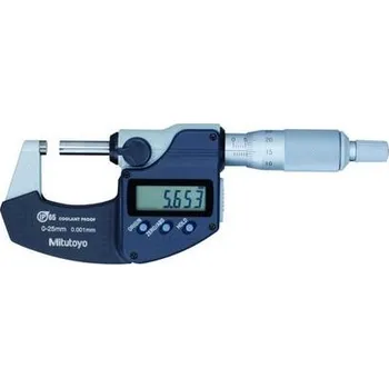 Mitutoyo Mikrometr třmenový 0-25mm Digimatic IP65, s výstupem dat - MIT293-230-30