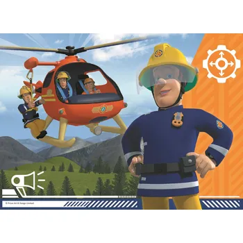 Puzzle TREFL Puzzle Požárník Sam: Ve vzduchu 20 dílků