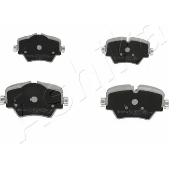 Brzdová destička Sada brzdových destiček, kotoučová brzda ASHIKA GROUP 50-00-0107