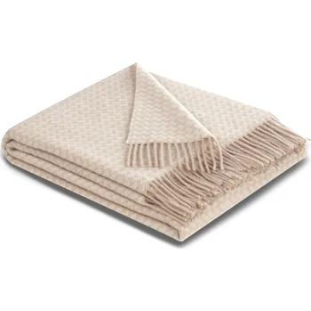 deka Pléd Modern Classics Vivo Beige 130 x 170 cm, béžová, Biederlack ▪ Kč 7300 ️ - Luxurytable.cz Biederlack