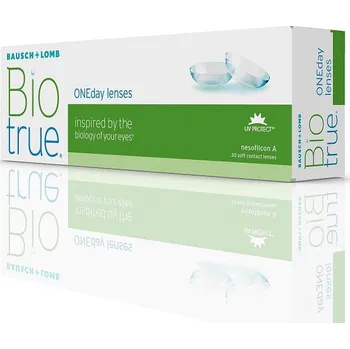 Kontaktní čočky Bausch + Lomb Biotrue ONEday (30 čoček) Dioptrie - sph: -2,00, Průměr - DIA: 14,2, Zakřivení - B.C.: 8,6