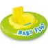Nafukovací kruh Intex Baby Float žlutý/zelený 76 cm