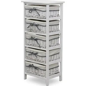 Komoda Tempo Kondela Komoda Ruby bílá, 90 cm