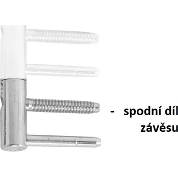 pant OV - Pant nastavitelný spodní 495/16 Bílý pozink